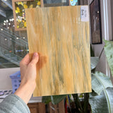 Amber Clear Whispy Wissmach Sheet Glass – RL756