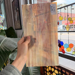 Purple Amber Wispy Vintage Spectrum Sheet Glass – RL761