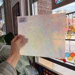 White Luminescent Iridescent Opal Wissmach Glass Fusible 96 COE