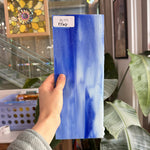 Blue White Mixed Vintage Uroboros Sheet Glass – RL771