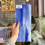 Blue White Mixed Vintage Uroboros Sheet Glass – RL771