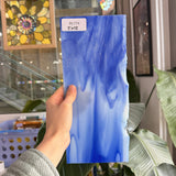 Blue White Mixed Vintage Uroboros Sheet Glass – RL774