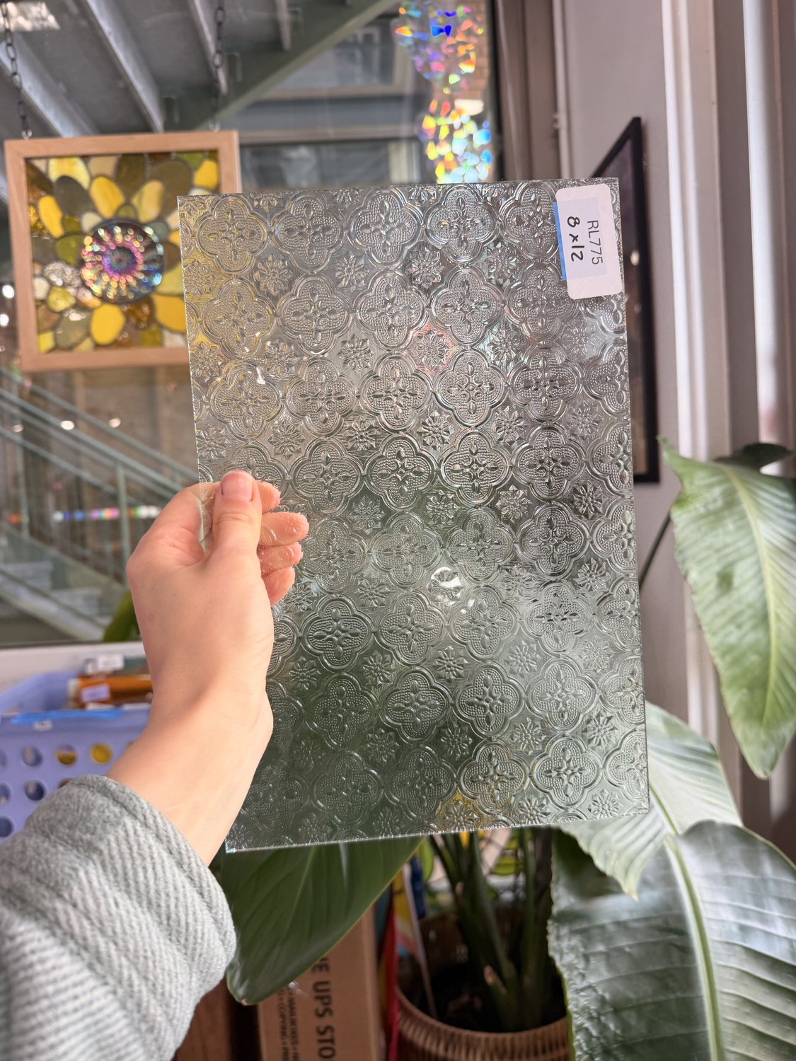 Clear Textured Morisco Lace – RL775