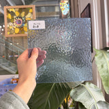 Baby Blue Transparent Textured English Muffle – RL776
