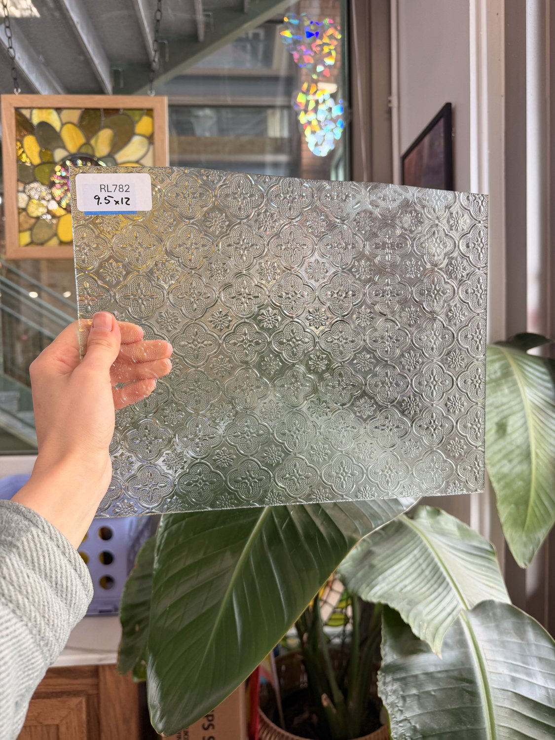 Clear Textured Morisco Lace – RL782