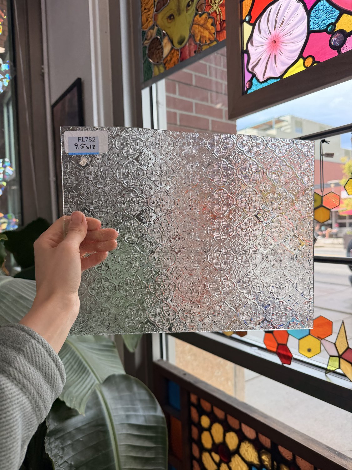 Clear Textured Morisco Lace – RL782