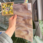 Purple Amber Wispy Vintage Spectrum Sheet Glass – RL790