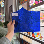 Dark Blue Cobalt Ripple Wissmach Sheet Glass – RL795