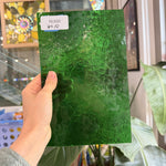 Green Florentine Transparent Textured Wissmach Sheet Glass – RL800