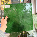 Green Florentine Transparent Textured Wissmach Sheet Glass – RL802
