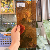 Amber Transparent Textured Choice Sheet Glass – RL803