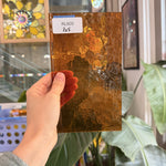 Amber Transparent Textured Choice Sheet Glass – RL805