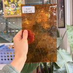 Amber Transparent Textured Choice Sheet Glass – RL807