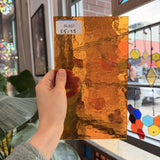 Amber Transparent Textured Choice Sheet Glass – RL807