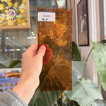 Amber Transparent Textured Choice Sheet Glass – RL808