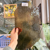 Bronze Hammered Transparent Sheet Glass