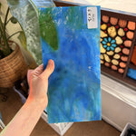 Green Blue Mixed Stipple Mottled Youghiogheny
