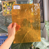 Marigold Hammered Transparent Sheet Glass