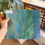 Blue Green Mixed Stipple Youghiogheny (4637 SP) Sheet Glass