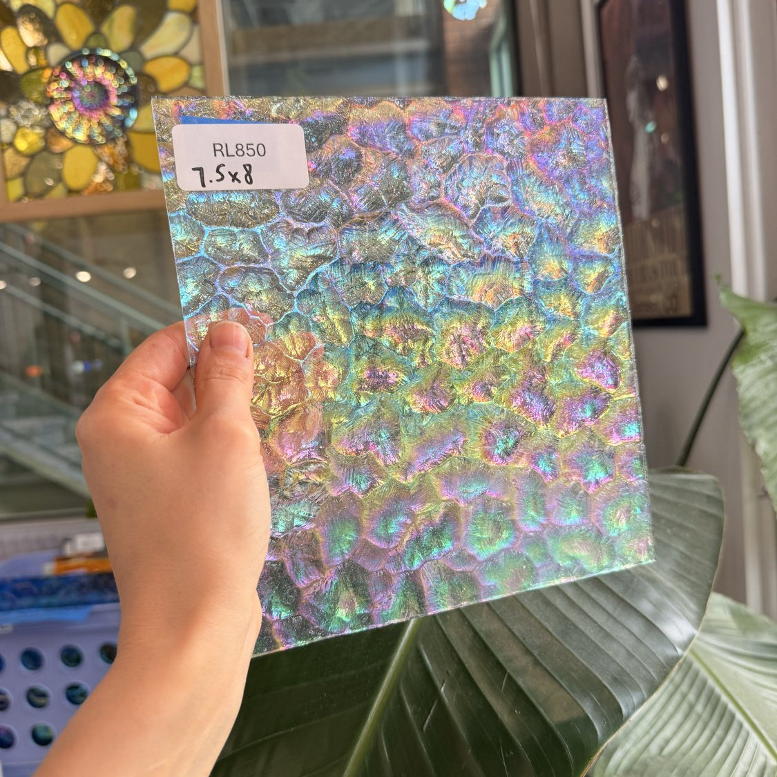 Clear Wavolite Iridescent Kokomo (KO 33WIR)
