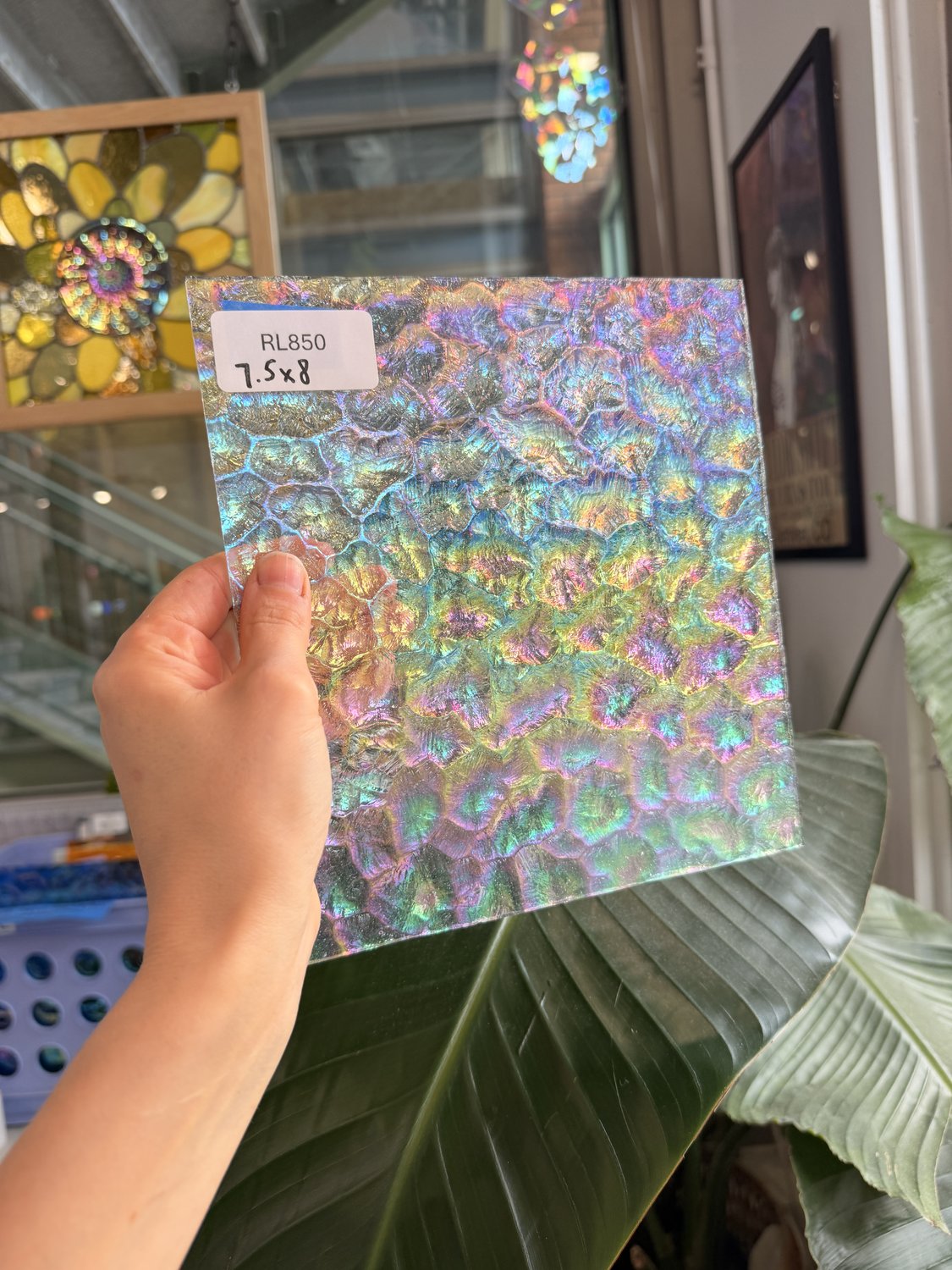 Clear Wavolite Iridescent Kokomo (KO 33WIR)