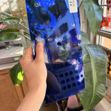 Dark Blue Spectrum Artique Sheet Glass