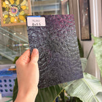 Iridescent Purple 311V Florentine Textured Transparent Wissmach Sheet Glass – RL862