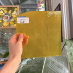 Dandelion Transparent Cube Sheet Glass
