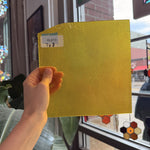 Dandelion Transparent Cube Sheet Glass