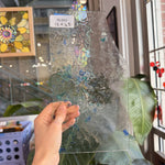 Transparent Choice Confetti Blue Green Sheet Glass