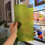 Pear Florentine Transparent Wissmach Sheet Glass