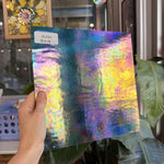 Periwinkle Blue Transparent Luminescent Wissmach Fusible 96 COE Sheet Glass