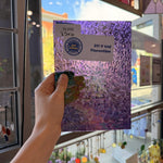 Purple Iridescent Florentine Purple Sheet Glass