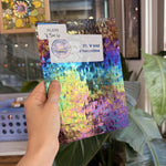 Purple Iridescent Florentine Purple Sheet Glass