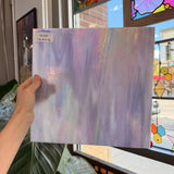 Light Violet Wispy Iridescent Wissmach Sheet Glass