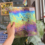 Purple Iridescent Florentine Purple Sheet Glass