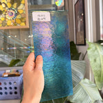Peacock Blue Transparent Bullseye Fusible 90 COE