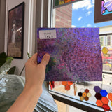Purple Iridescent Florentine Purple Sheet Glass