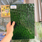Kelly Green Kokomo Wavolite Sheet Glass