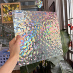 Clear Iridescent Kokomo Wavolite Sheet Glass