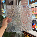 Clear Iridescent Kokomo Wavolite Sheet Glass