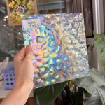 Clear Iridescent Kokomo Wavolite Sheet Glass