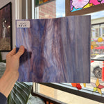 Purple Blue Mixed Vintage Pearl Opal Spectrum Sheet Glass – RL947