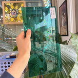 Light Teal Mouth Blown Lamberts Sheet Glass – RL965