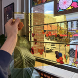 Yellow Transparent Mouthblown GNA Sheet Glass – RL969