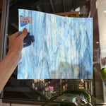 Blue Yonder Pearl Opal Sheet Glass