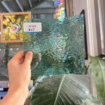 Teal Textured Vintage 90's Optimum Rare Sheet Glass – RL989