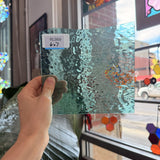 Teal Textured Vintage 90's Optimum Rare Sheet Glass – RL989