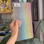 Vintage Iridescent Clear Granite Spectrum