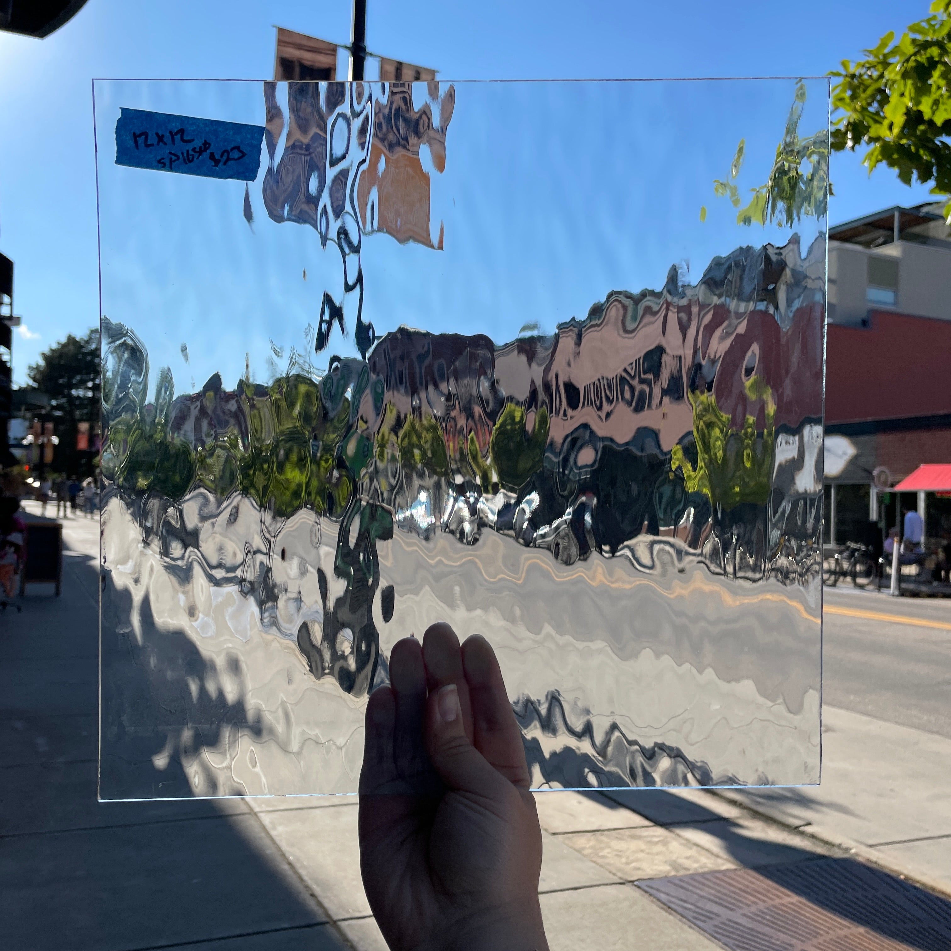 Clear Waterglass Transparent Spectrum Sheet Glass Colorado Glass Works